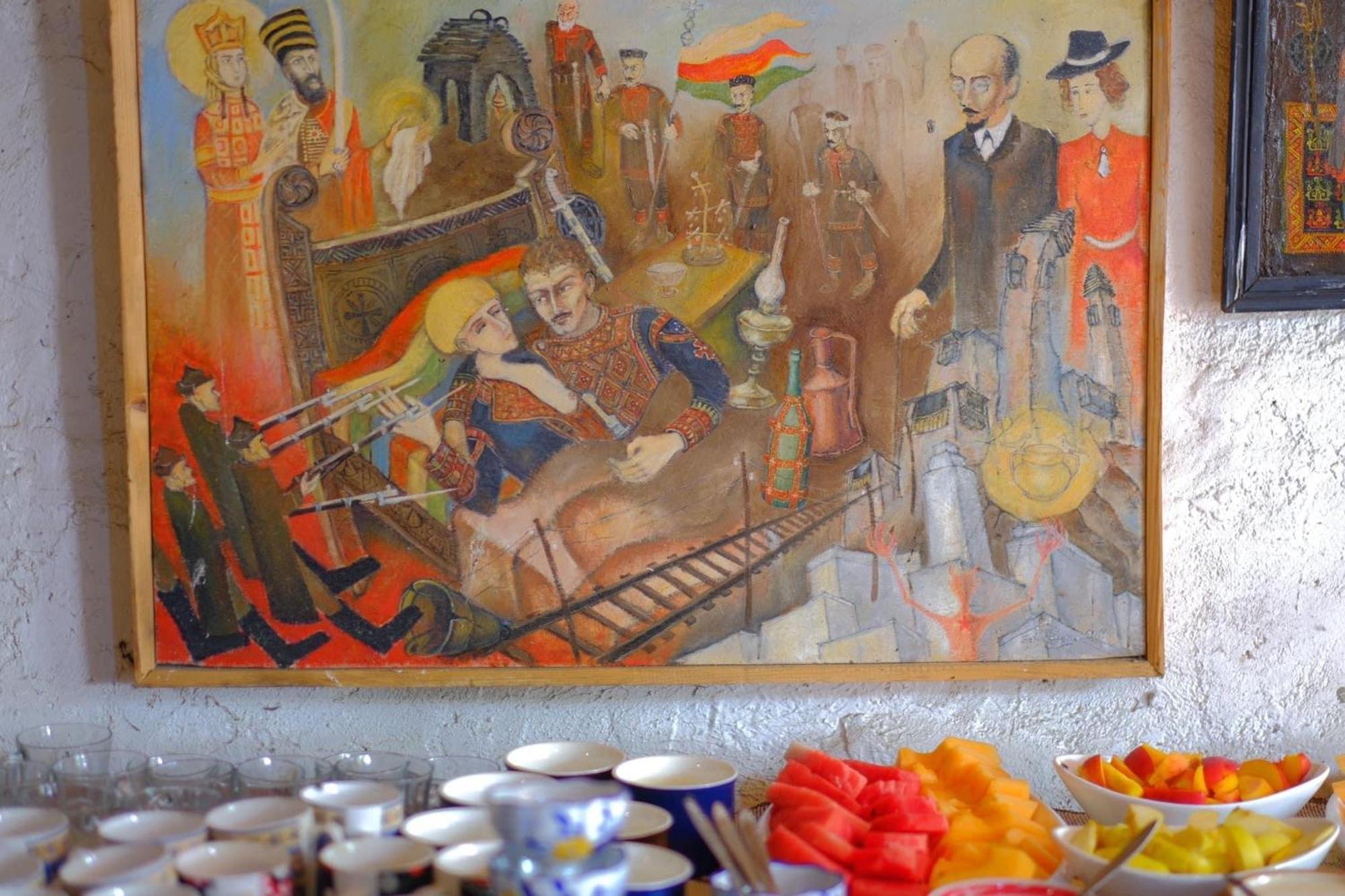 Korsha Guesthouse Roshka ภายนอก รูปภาพ